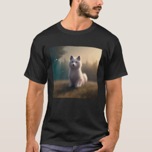 Camiseta Cachorro Lindo Impresionante Esponjoso Samoyed Hus