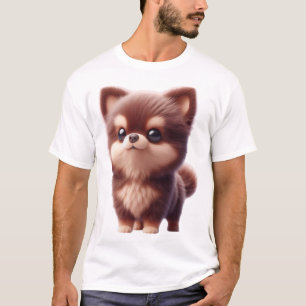 Camiseta Cachorro Lindo y Esponjoso � Diseño de Perro Adora