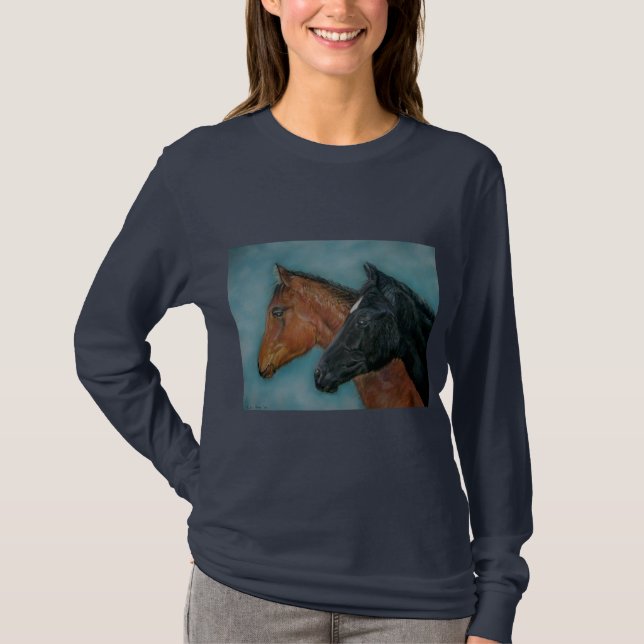 Camiseta cachorro negro de castaño de cacahuete de cacahuat (Anverso)