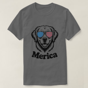 Camiseta "¡Cachorro patriótico en sombras - Orgullo del per