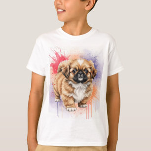 Camiseta Cachorro pekingés de Natasha Us