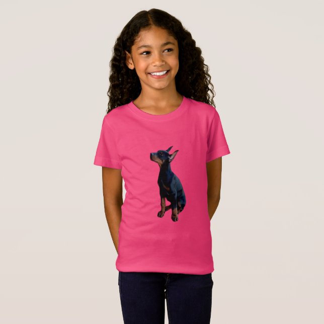 Camiseta cachorro perro (Anverso completo)