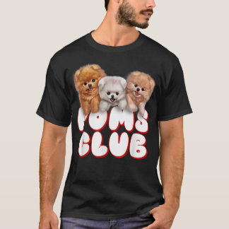 Camiseta Cachorro Pomeraniano, club de los niños, perro beb