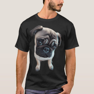Camiseta Cachorro Pug