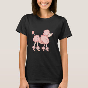 Camiseta Cachorro rosado