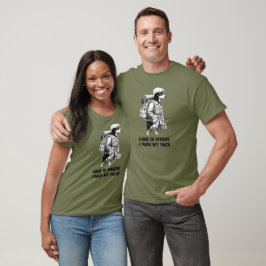 Camiseta Cachorro Salchicha Aventurero El Hogar Es Donde Es