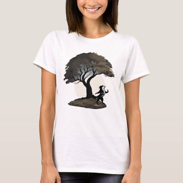 Camiseta Cachorro, Scarlett (Anverso)