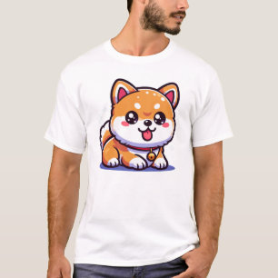 Camiseta Cachorro Shiba Inu Adorable