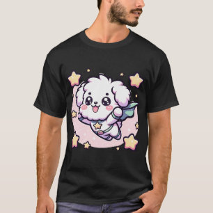 Camiseta Cachorro Súper Héroe Lindo Esponjoso Superhéroe Pe