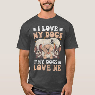 Camiseta Cachorros de cuatro legos de un amigo