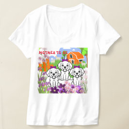Camiseta Cachorros de granja personalizados