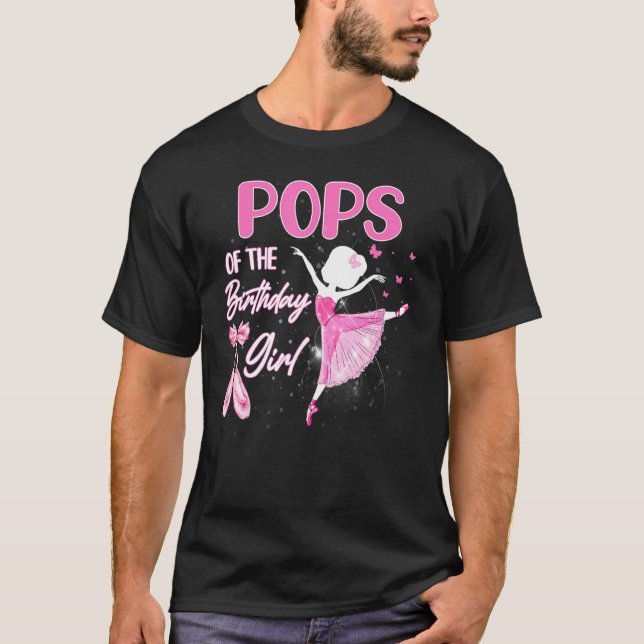Camiseta Cachorros De La Bailarina De Ballet Chica De Cumpl (Anverso)