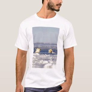 Camiseta Cachorros de oso polar jugando