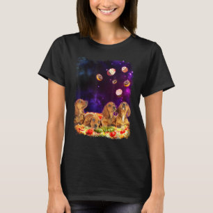 Camiseta Cachorros De Perro De Basset Hound En Cachorros De