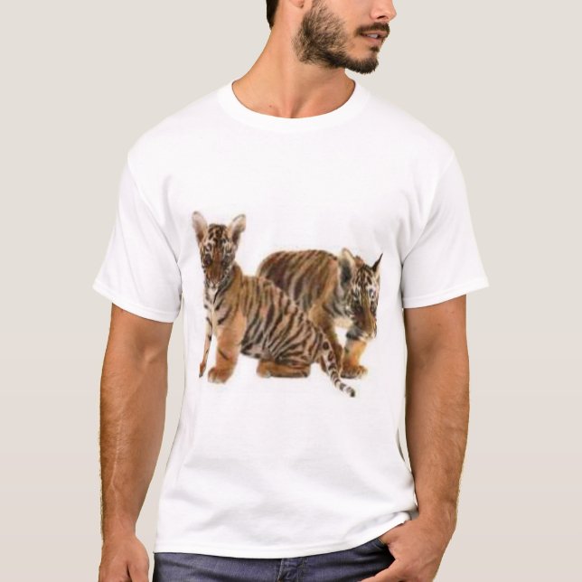 Camiseta cachorros de tigre (Anverso)