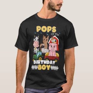 Camiseta Cachorros del niño de cumpleaños Barnyard Farm Ani