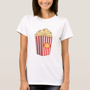 Camiseta Cachorros divertidos, regalos de palomitas de maíz