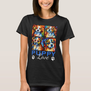 Camiseta Cachorros estilizados