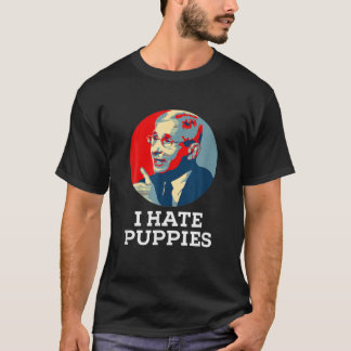 Camiseta Cachorros Fauci Hate Dogs Pro USA Sarcasm Anti Fau