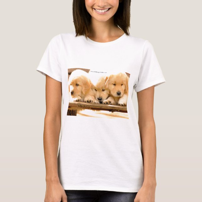 Camiseta Cachorros! - Muñeca Bebé Damas (Anverso)