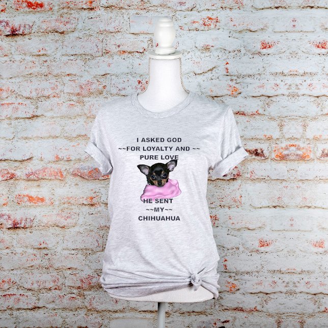 Camiseta Cachorros negros y tan chihuahua (Subido por el creador)
