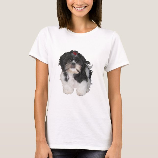 Camiseta Cachorros Shitzu Shih Tzu (Anverso)