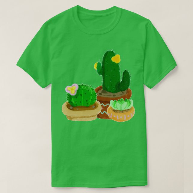 Camiseta Cacti 1 (Diseño del anverso)