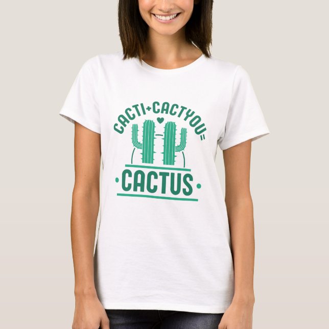 Camiseta Cacti Cactyou Cactus (Anverso)