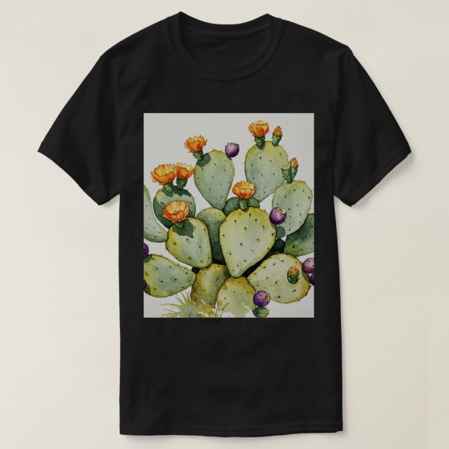 Camiseta Cactus (Diseño del anverso)