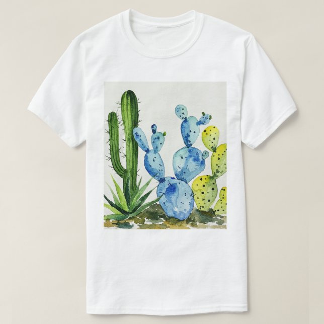 Camiseta Cactus (Diseño del anverso)