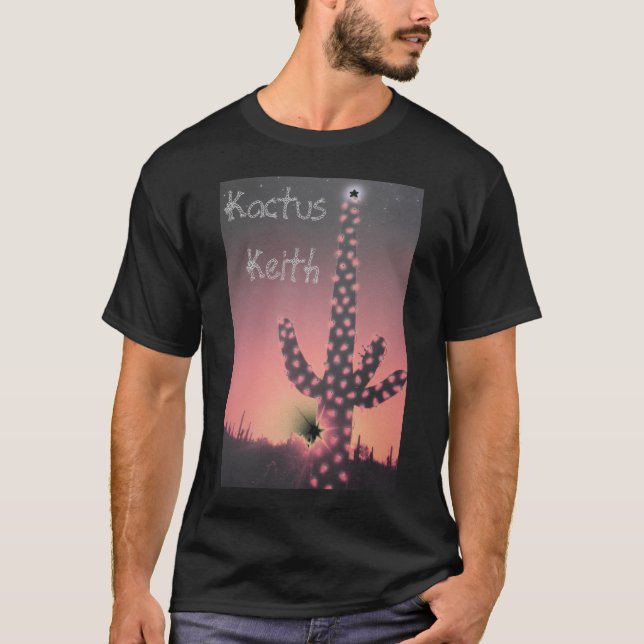 Camiseta cactus 002, Kactus Keith (Anverso)