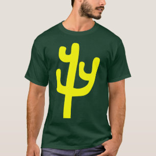 Camiseta Cactus - Amarillo
