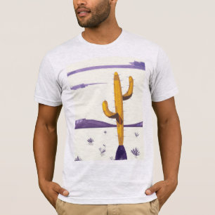 Camiseta Cactus antiguo en el desierto