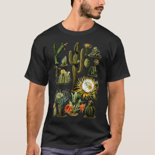 Camiseta Cactus Botánico de Boho Boho de los años 70 Sucule