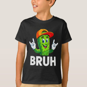 Camiseta Cactus Bruh Divertido Cinco De Mayo Dab Cactus Hom
