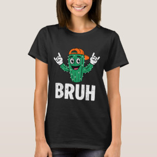 Camiseta Cactus Bruh Divertido Cinco De Mayo Dab Cactus Hom