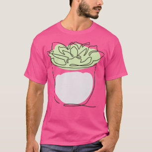 Camiseta Cactus Cacti Suculent Succulent Continuous