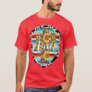 Camiseta Cactus Cactus Leopardo Cowgirl Rodeo