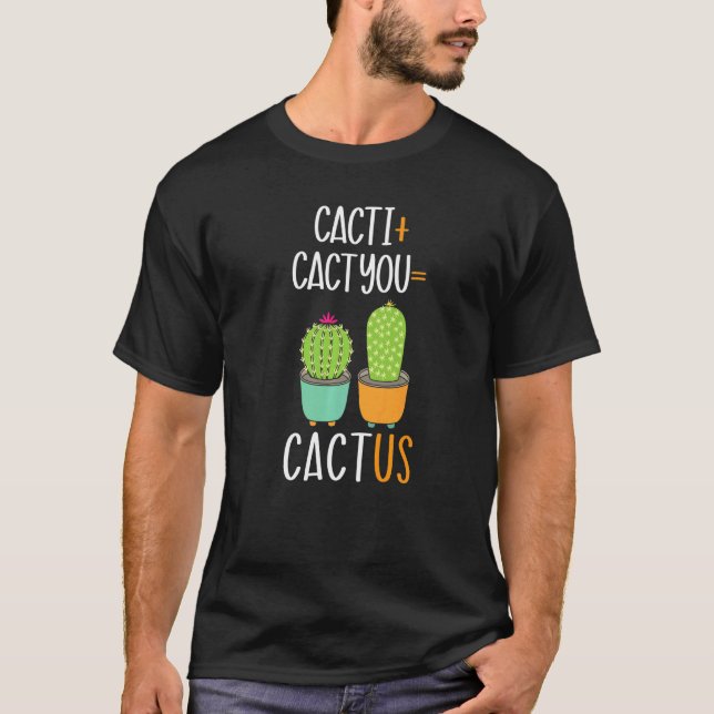 Camiseta Cactus Cactyou Cactus Planta Suculenta Señora Jard (Anverso)