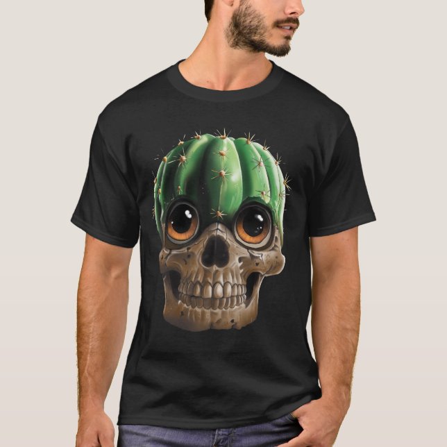 Camiseta Cactus Calavera (Anverso)