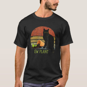 Camiseta Cactus Cat Y Planta Suculentas De La Fábrica De Ja