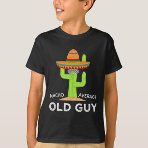 Camiseta Cactus con sombrero de ala ancha Humor de viejo Sa