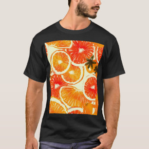 Camiseta Cactús Cutos: Colorido Patrón Sin Marea