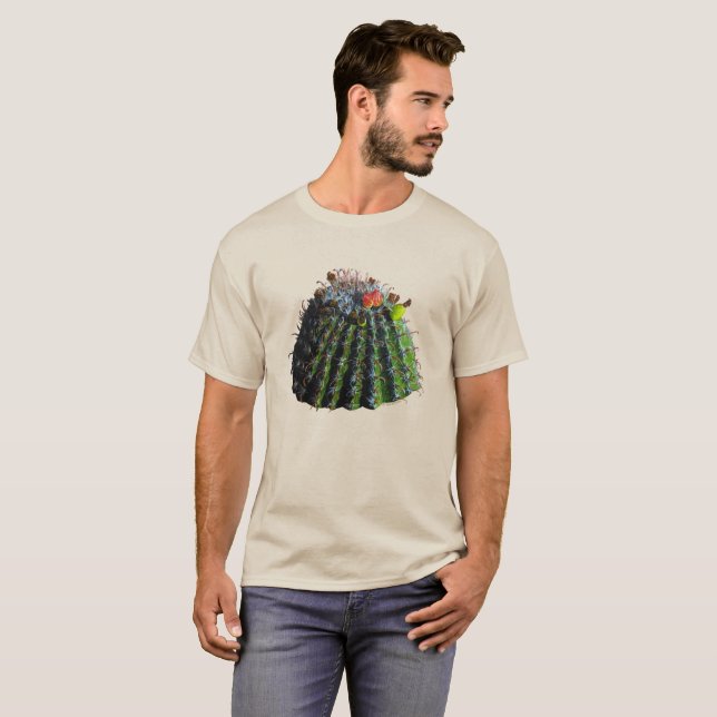 Camiseta Cactus de barril (Anverso completo)