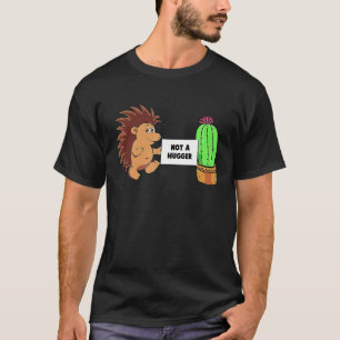 Camiseta Cactus De Hedgehog Hugo No Es Un Hugo De Hombres