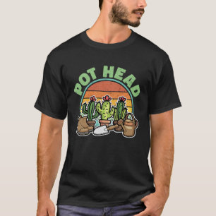 Camiseta Cactus De La Planta De PotHead Para Hombres Mujere