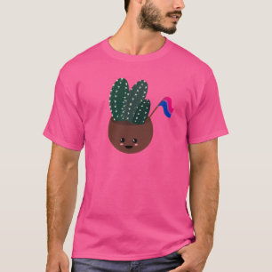 Camiseta Cactus de Orgullo Bisexual