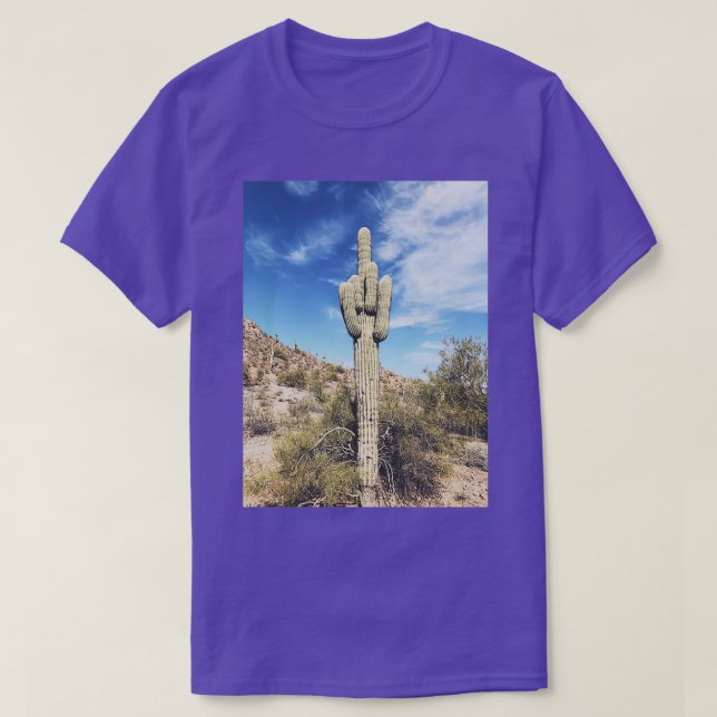 Camiseta Cactus del Dedo Medio  (Diseño del anverso)
