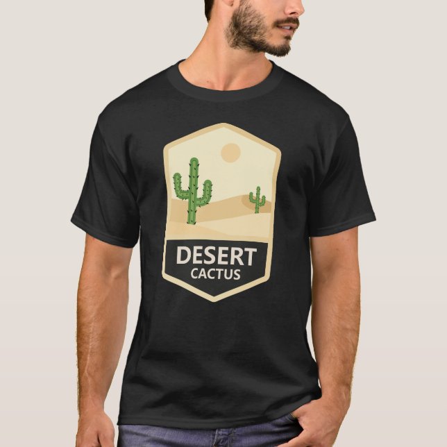 Camiseta Cactus del Desierto (Anverso)