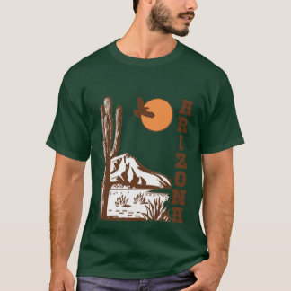 Camiseta Cactus del desierto de Arizona